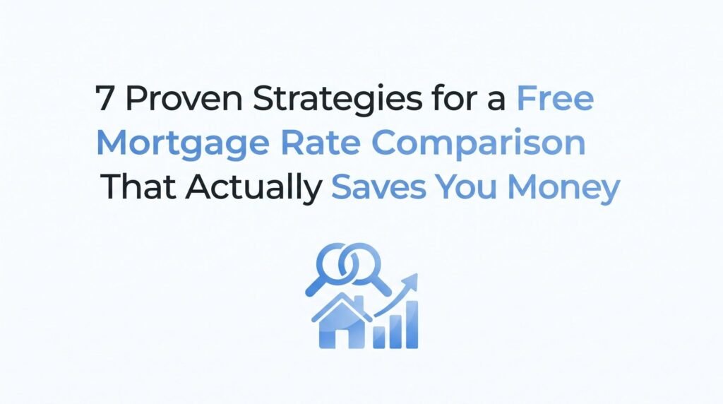7 Proven Strategies for a Free Mortgage Rate Comparison That Actually Saves You Money