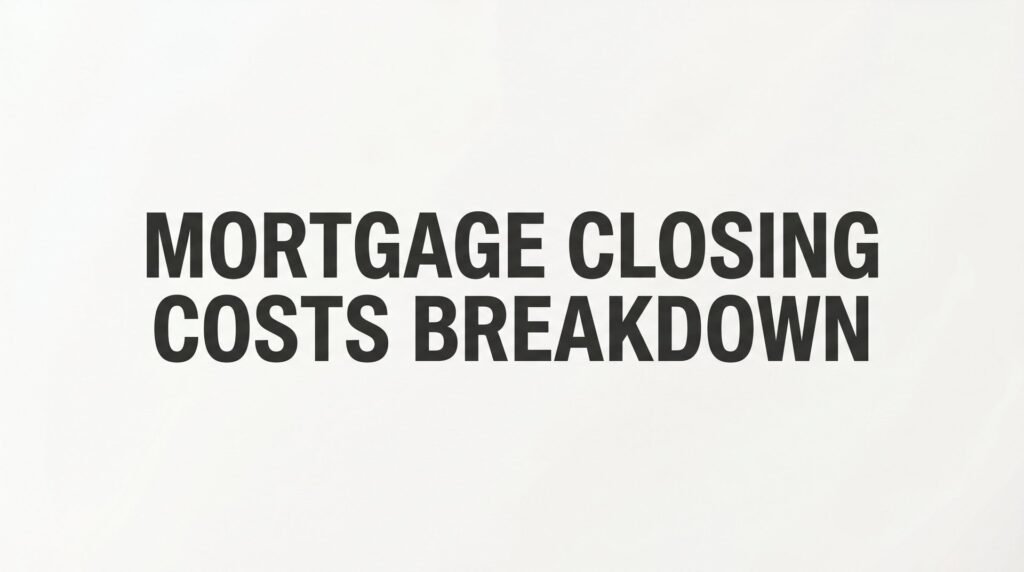Mortgage Closing Costs Breakdown: What Every Virginia Homebuyer Needs to Know