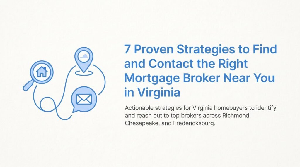 7 Proven Strategies to Find and Contact the Right Mortgage Broker Near You in Virginia
